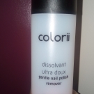 Swatch de Claire.agt : Disolvant ultra doux, Colorii