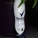 Swatch de Juliette85 : Déodorant Invisible Aqua, Rexona