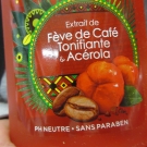 Swatch de joyblot : Bahia de Brasil Gel douche / Extrait de Fève de Café Tonifiante  Acérola, Ushuaia