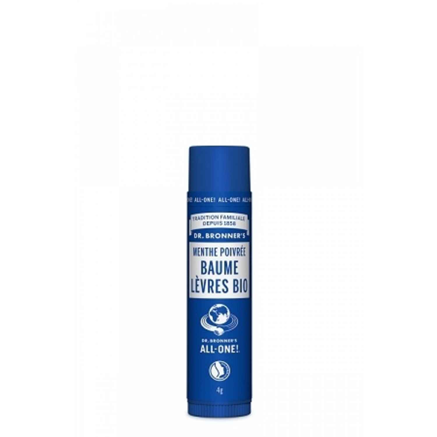 Baume Lèvres Bio Menthe Poivrée, Dr Bronner's - Infos et avis
