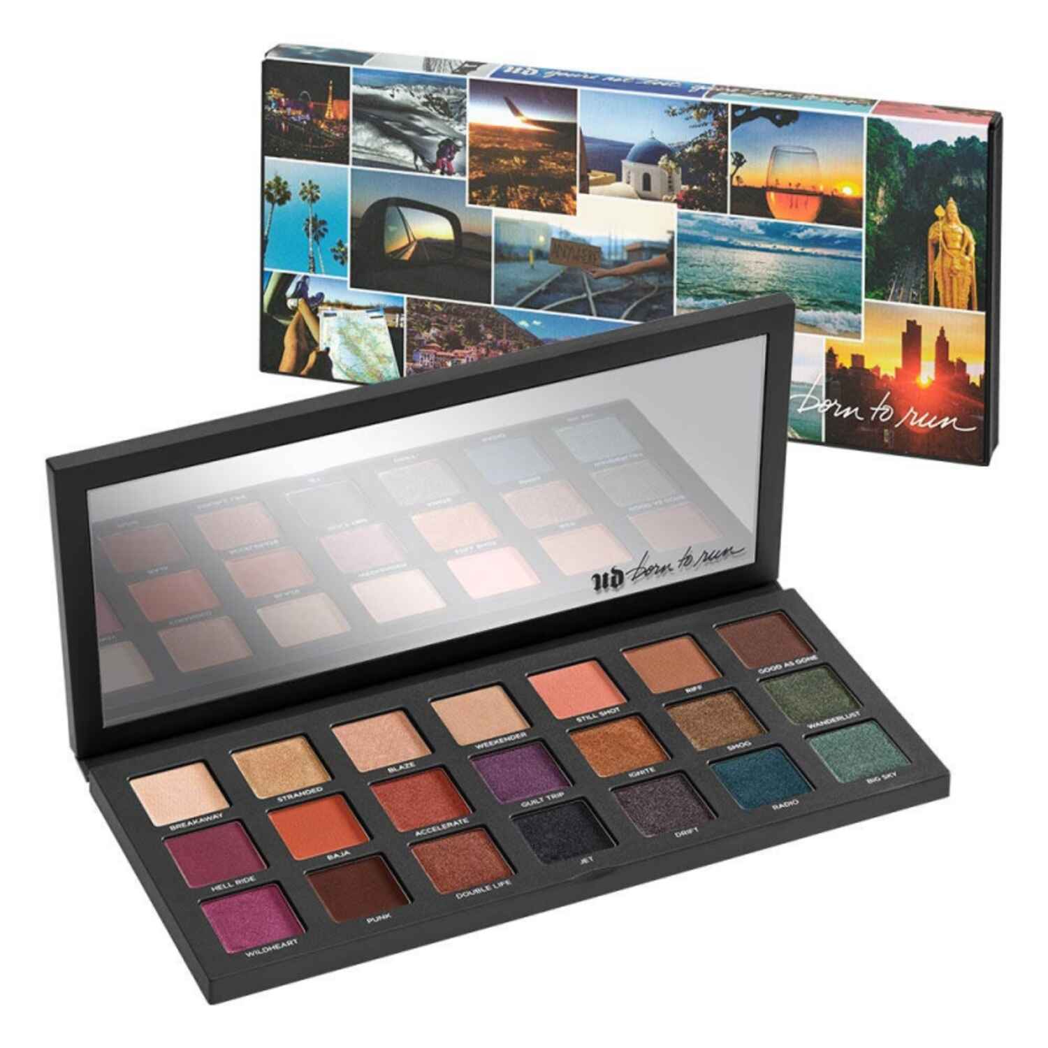 Born to Run Palette - Palette de fards à paupières, Urban Decay - Infos et avis