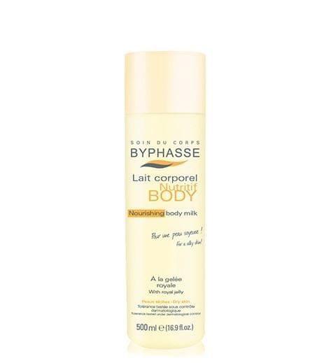 Lait Corporel Nutritif à la Gelée Royale peaux sèches, Byphasse - Infos et avis