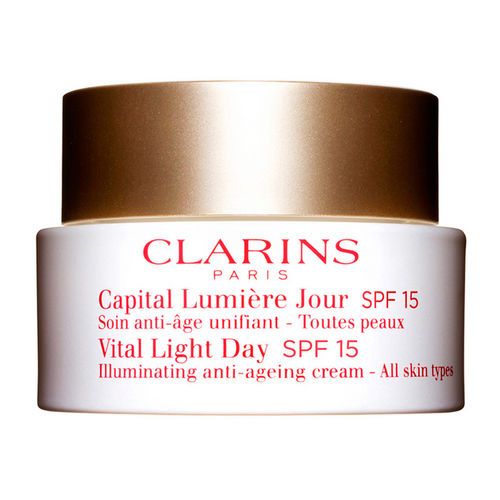 Capital Lumière Jour SPF15 - Soin anti-âge unifiant toutes peaux, Clarins - Infos et avis