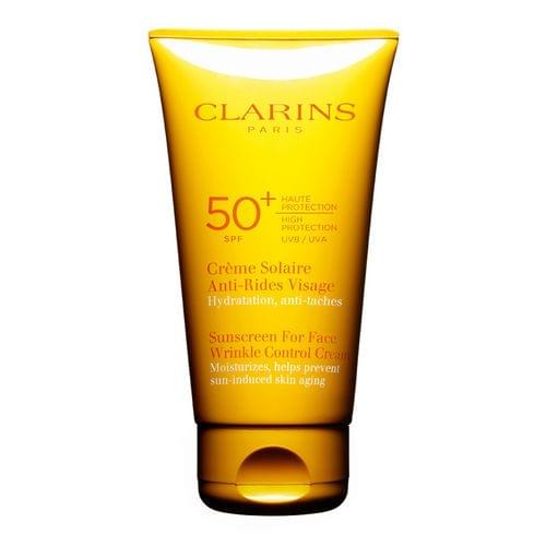 Crème Solaire Anti-Rides Visage UVA/UVB 50, Clarins : Team Vanity aime !