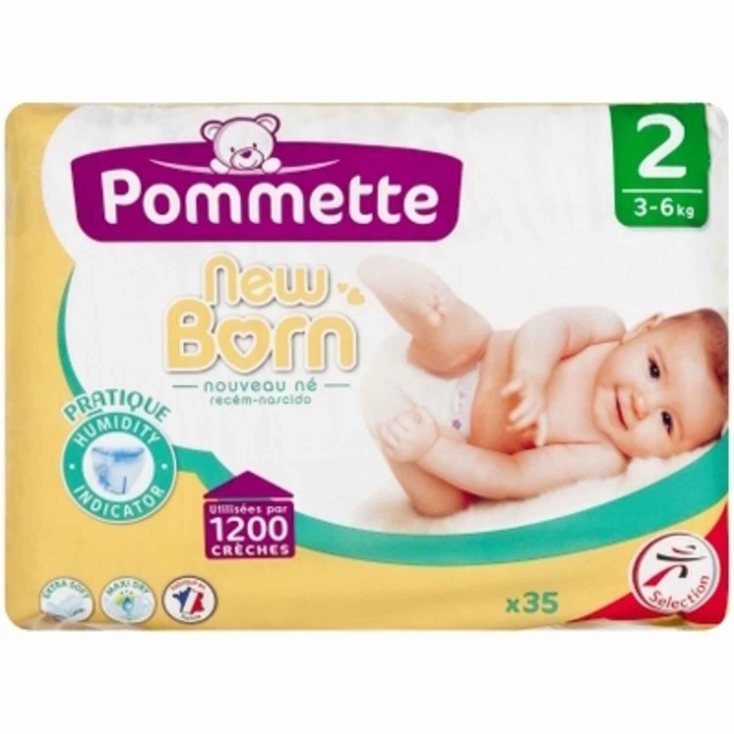 Couches Pommette New Born, Intermarché - Infos et avis