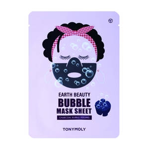 Earth Beauty Bubble Sheet Mask - Masque Tissu Moussant, Tonymoly - Infos et avis