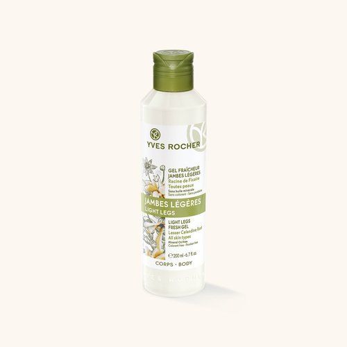 Gel Fraîcheur Jambes Légères - Toutes peaux - Soin Végétal Corps, Yves Rocher - Infos et avis