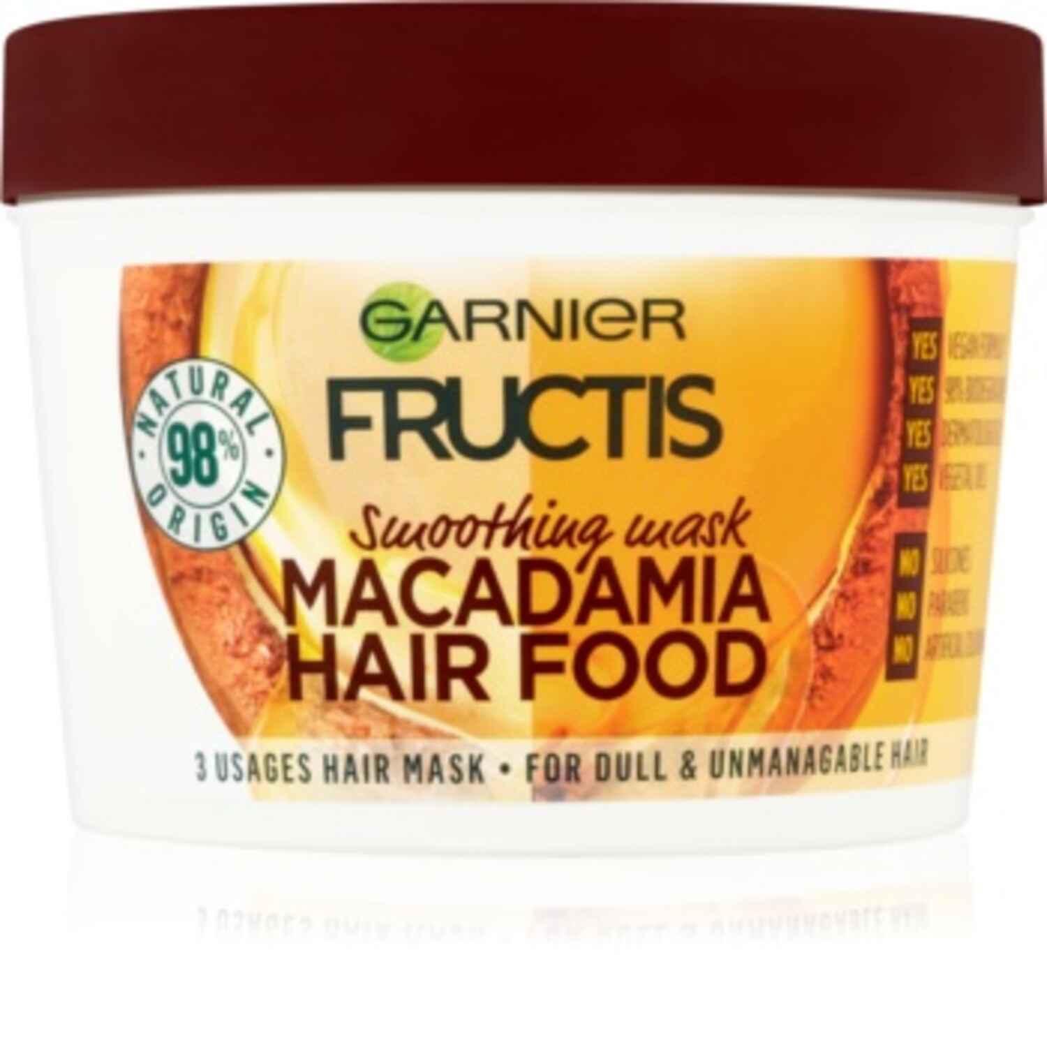Hair food macadamia Masque Lissant Garnier Fructis, Garnier - Infos et avis
