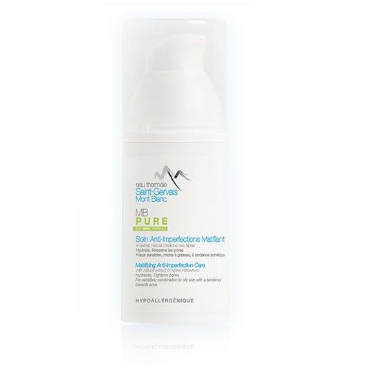 MB Pure - Soin Anti-imperfections Matifiant, Eau Thermale Saint-Gervais Mont Blanc - Infos et avis