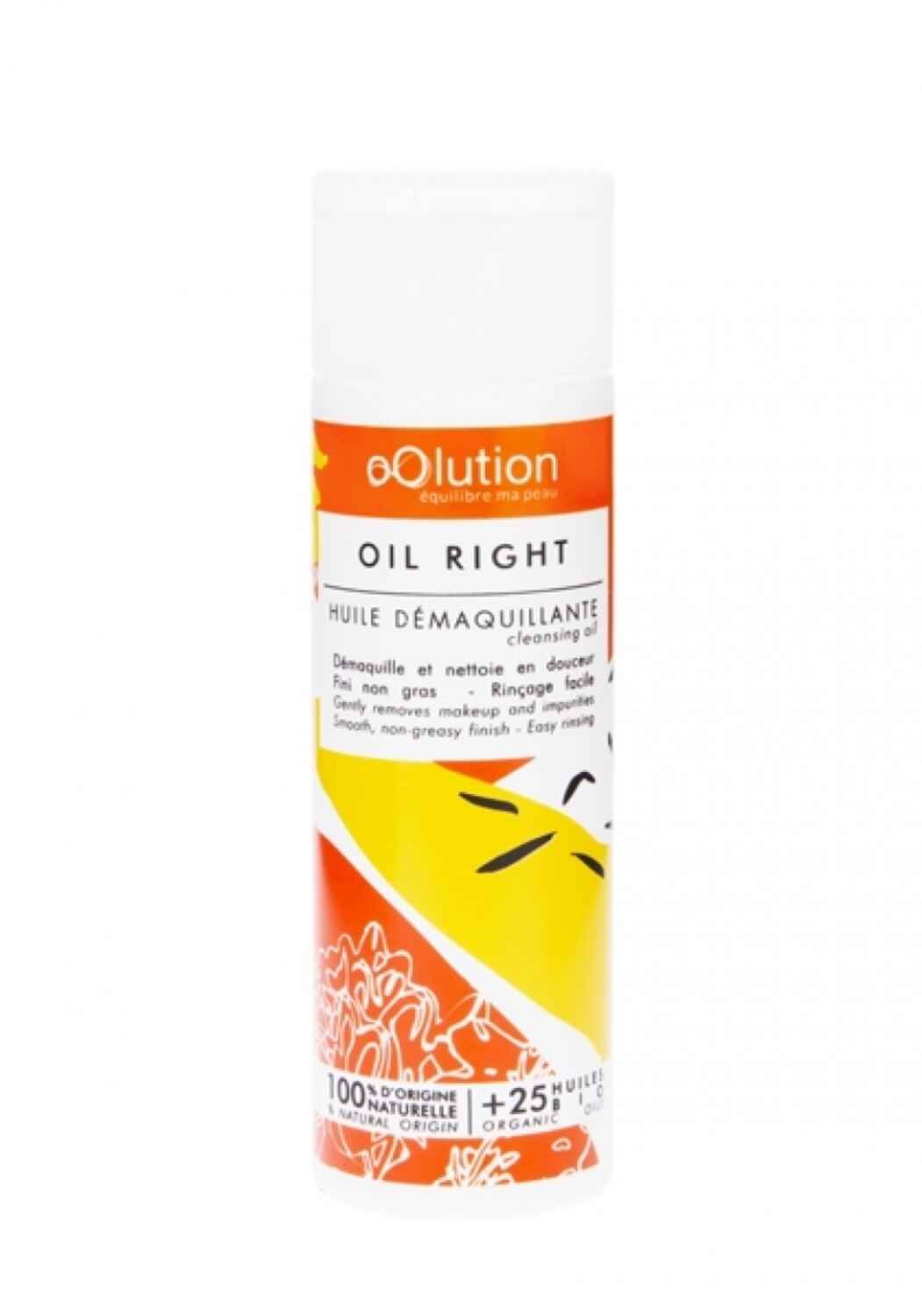 Oil Right Huile démaquillante, OOlution - Infos et avis