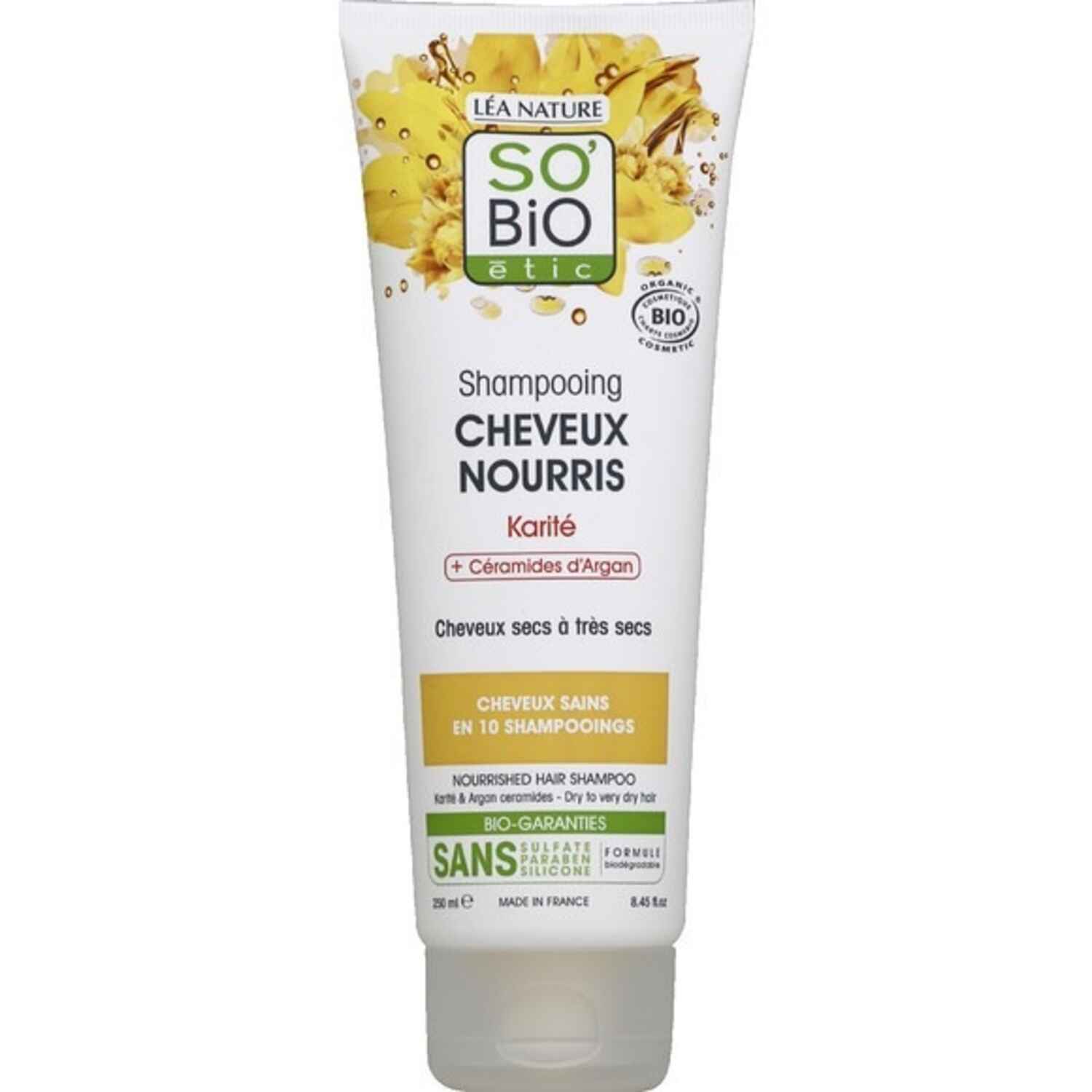 Shampoing Cheveux nourris - Karité & Argan bio, So'bio Etic - Infos et avis
