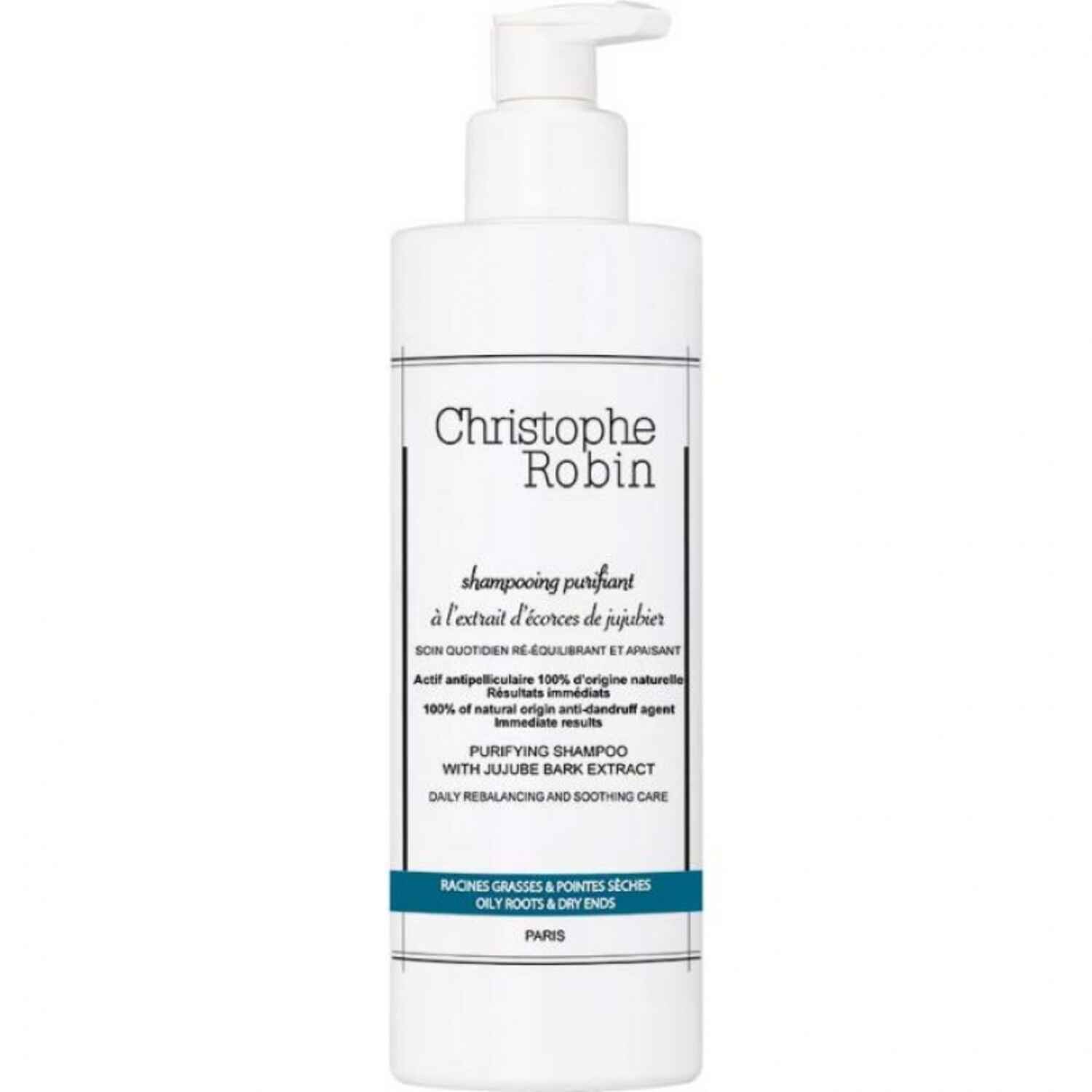 Shampoing purifiant à l'extrait d'écorces de jujubier, Christophe Robin - Infos et avis