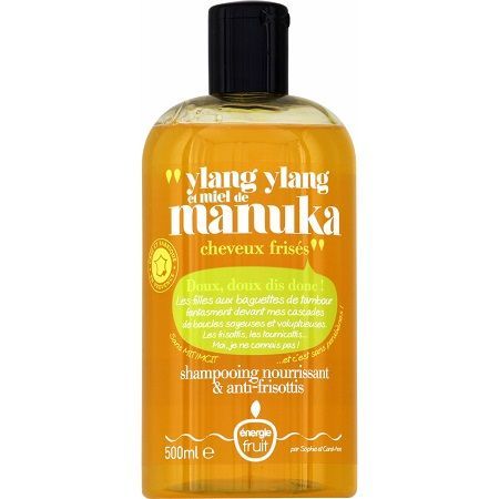 Shampooing Cheveux Frisés Ylang-ylang Miel de Manuka, Energie Fruit - Infos et avis