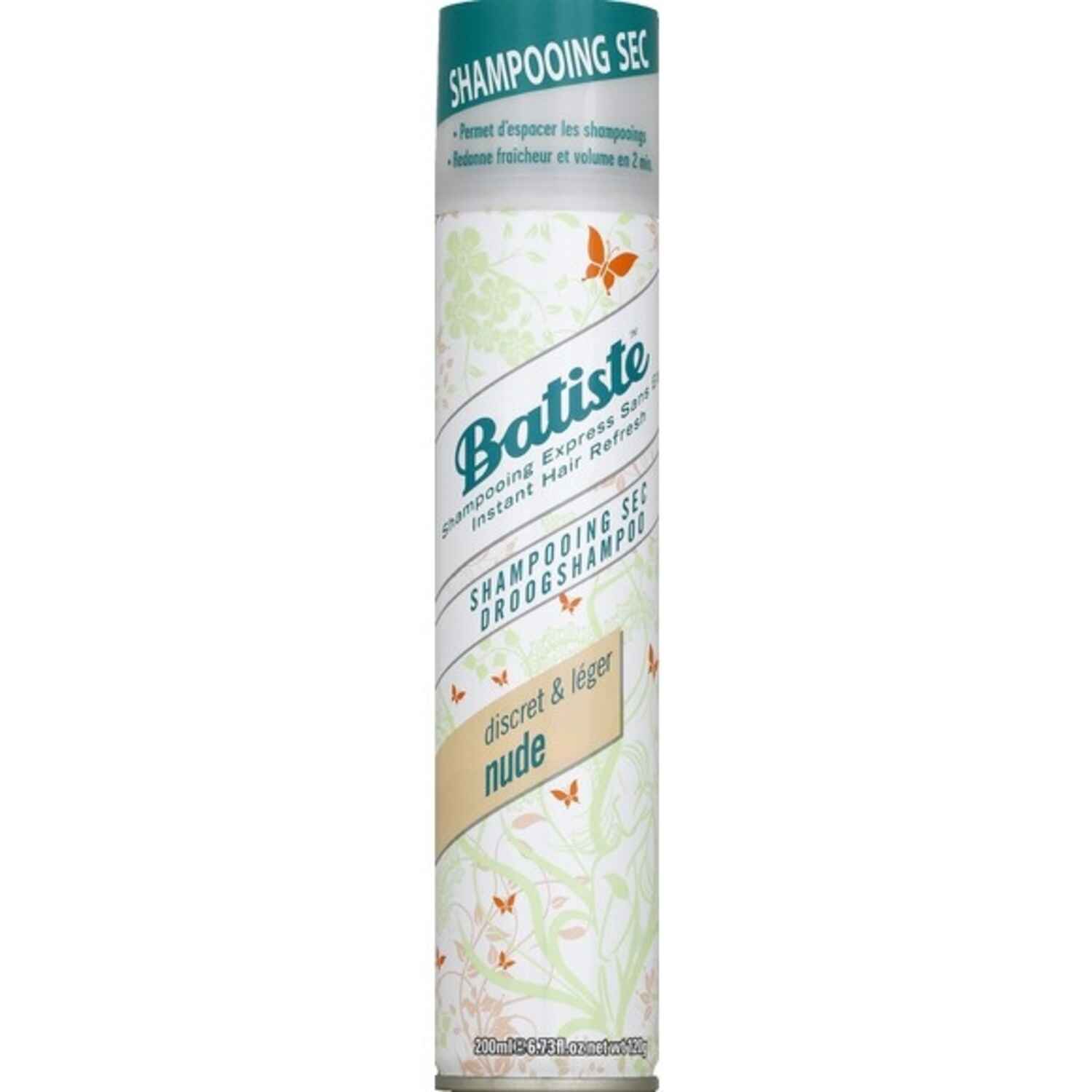 Shampooing sec Nude, Batiste - Infos et avis
