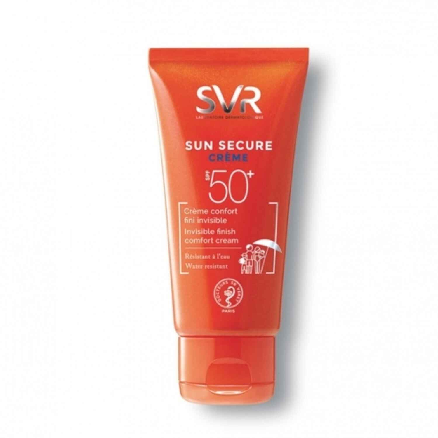 SUN SECURE Crème SPF50 Crème Confort Fini Invisible, Laboratoires SVR - Infos et avis