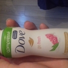 Swatch de Cindy95 : Déodorant Talc Soft Compressé, Dove