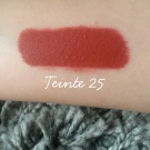 Swatch de Andrel : Cream lip stain Mat - Rouge à lèvres mat, Sephora