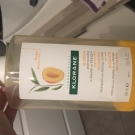 Swatch de siruun : Shampooing Nutritif au Beurre de Mangue, Klorane