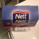 Swatch de lollipops : Tampons Nett Procomfort  Super, Nett procomfort