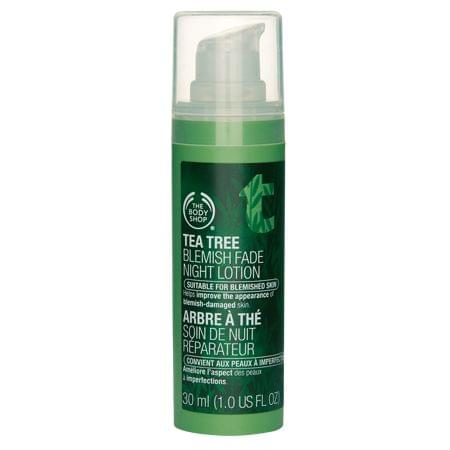 Soin de Nuit Réparateur Arbre à Thé, The Body Shop : nadia aime !