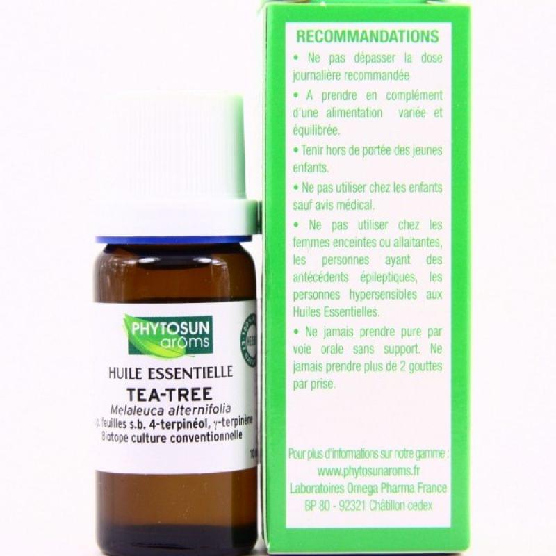 Huile Essentielle Tea Tree, Phytosun Aroms : nadia aime !