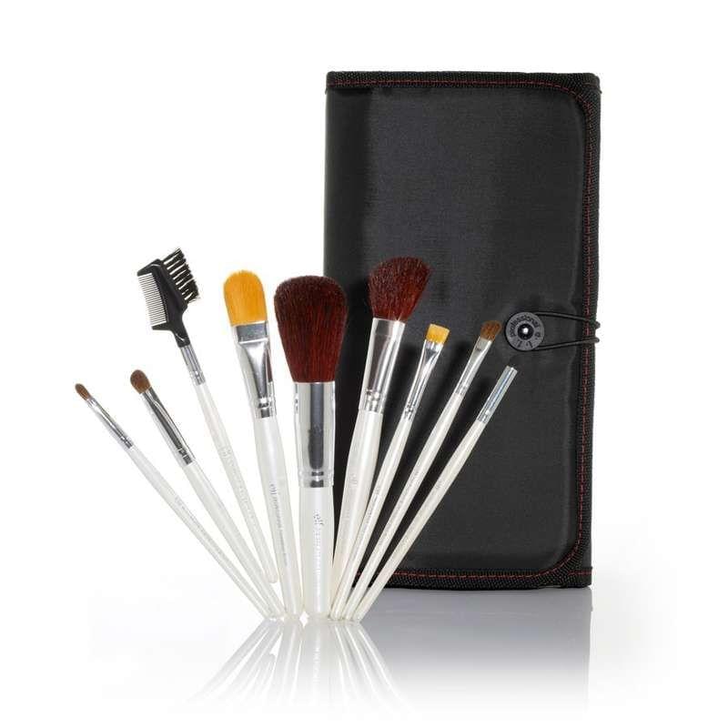 Master Set de 9 pinceaux professionnels e.l.f Essentiel, Eyeslipsface - Infos et avis