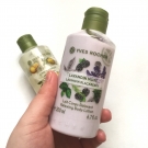 Swatch de Douceurapaillettes : Lait corps relaxant - lavandin mûre, Yves Rocher