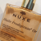 Swatch de Thalestris : Huile Prodigieuse Or - Huile Sèche multi-usages, Nuxe