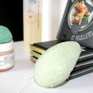 Swatch de ChoupnBeauty : Éponge Merveilleuse Aloe Vera, Lady Green