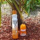 Swatch de Mamenfolie : Déodorant Soin à l'Huile d'Argan & Huile Essentielle de Sauge, Le Petit Marseillais