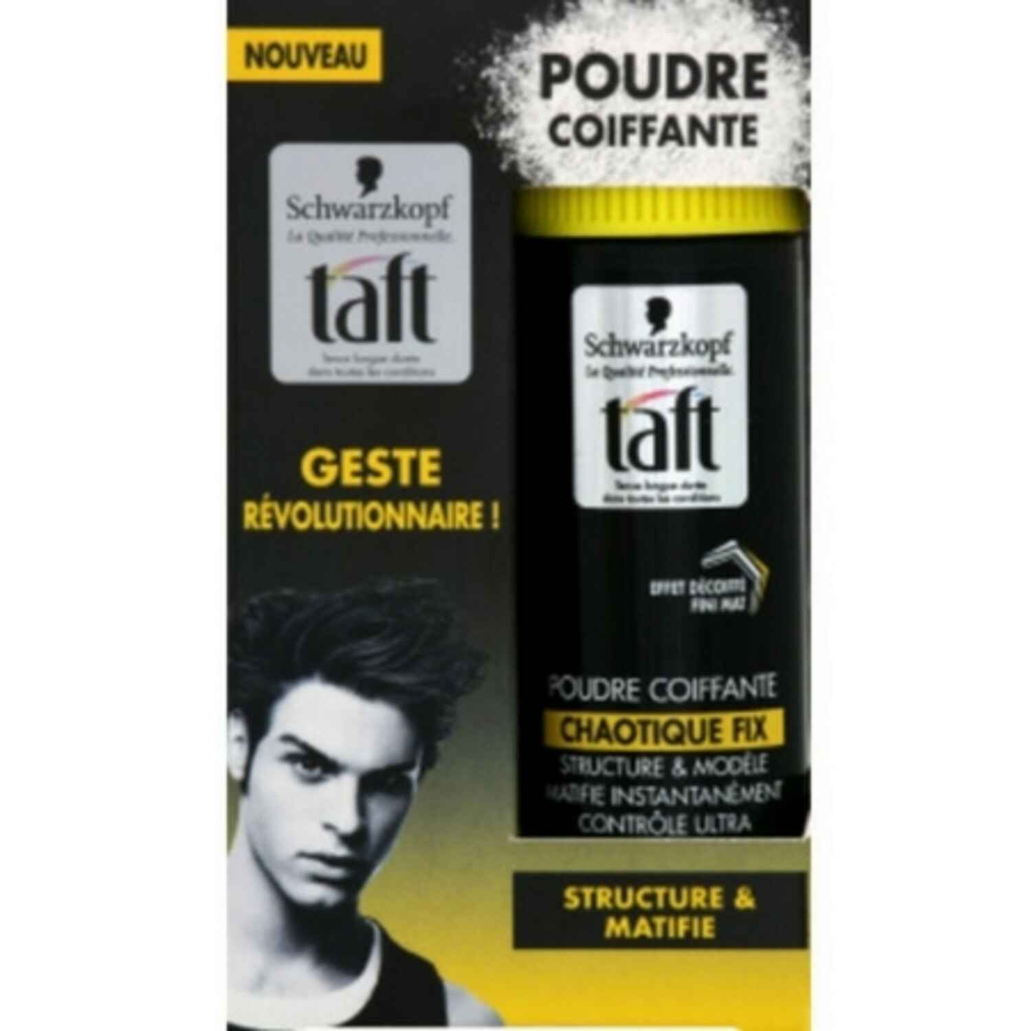 Poudre coiffante Taft chaotique fix, Schwarzkopf - Infos et avis