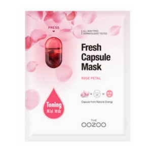 Masque visage aux pétales de rose, OOZOO - Infos et avis