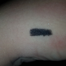 Swatch de meghanne13 : Crayon khol noir, Yves Rocher