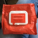 Swatch de Camille76_ : Lingettes démaquillantes et exfoliantes, Sephora