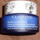 Swatch de 49christelle : Multi-Active Nuit - Crème Légère Vitalité Jeunesse, Clarins