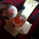 Swatch de Claudiaor : Gel Nettoyant Illuminateur Rose Papaya, Mawena