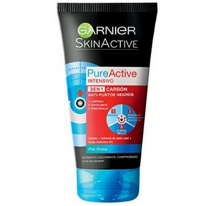 PURE ACTIVE INTENSIF Nettoyant 3 en 1 anti-points noirs incrustés, Garnier - Infos et avis