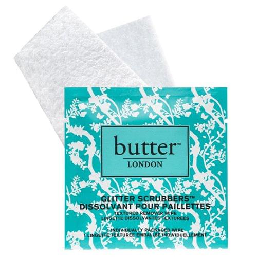 Glitter Scrubbers Textured Remover Wipes Lingettes Dissolvantes, Butter London - Infos et avis
