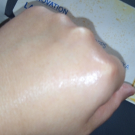 Swatch de sophie69400 : Huile Corps sous la Douche Nutrition Minute, Mixa