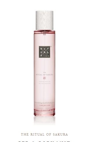 The Ritual of Sakura Bed and Body Mist - Brume lègère pour le corps et le lit, Rituals - Infos et avis