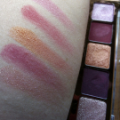 Swatch de Flo06 : Cranberry festive eyeshadow, Natasha DENONA