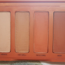 Swatch de PicMa : Palette Naked Petite Heat, Urban Decay