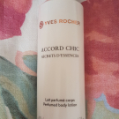 Swatch de PicMa : Lait Parfumé Accord Chic, Yves Rocher