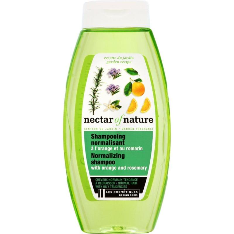 Shampoing normalisant à l'orange et au romarin Nectar of Nature, Les cosmétiques design paris - Infos et avis