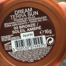 Swatch de Fay76 : Poudre Bronzante Dream Terra sun, Maybelline New York