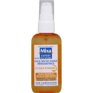 Huile Sèche Visage Rénovatrice à l'Huile d'Onagre, Mixa - Infos et avis
