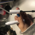 Swatch de Alyvu : Jelly jungle Mascara Waterproof, Kiko