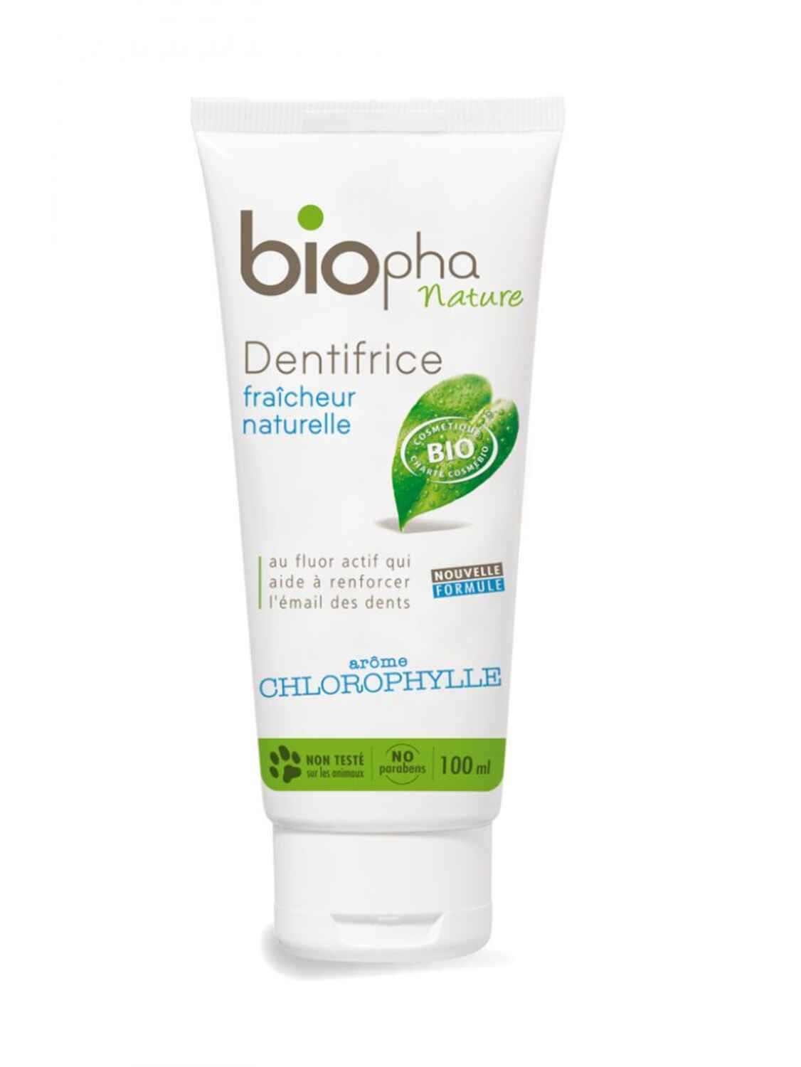 DENTIFRICE FRAICHEUR NATURELLE AU FLUOR ACTIF, Biopha Nature - Infos et avis
