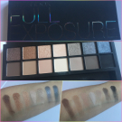 Swatch de Fidji26 : Palette Full Explosure, Smashbox