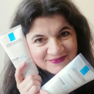 Swatch de MyLovellyDolls : Lipikar baume AP  Baume relipidant anti-irritations anti-grattage, La Roche-Posay